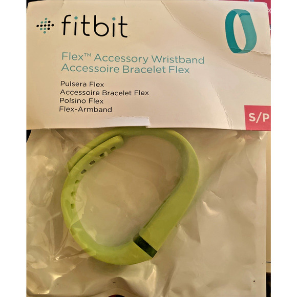 Fitbit Flex Accessory Replacement Flex Wristband Green Size S/P New in Package - Picture 5 of 8